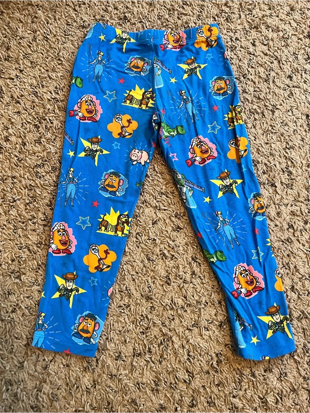 Blue 2T Toy Story Posh Peanut Pajama Pants